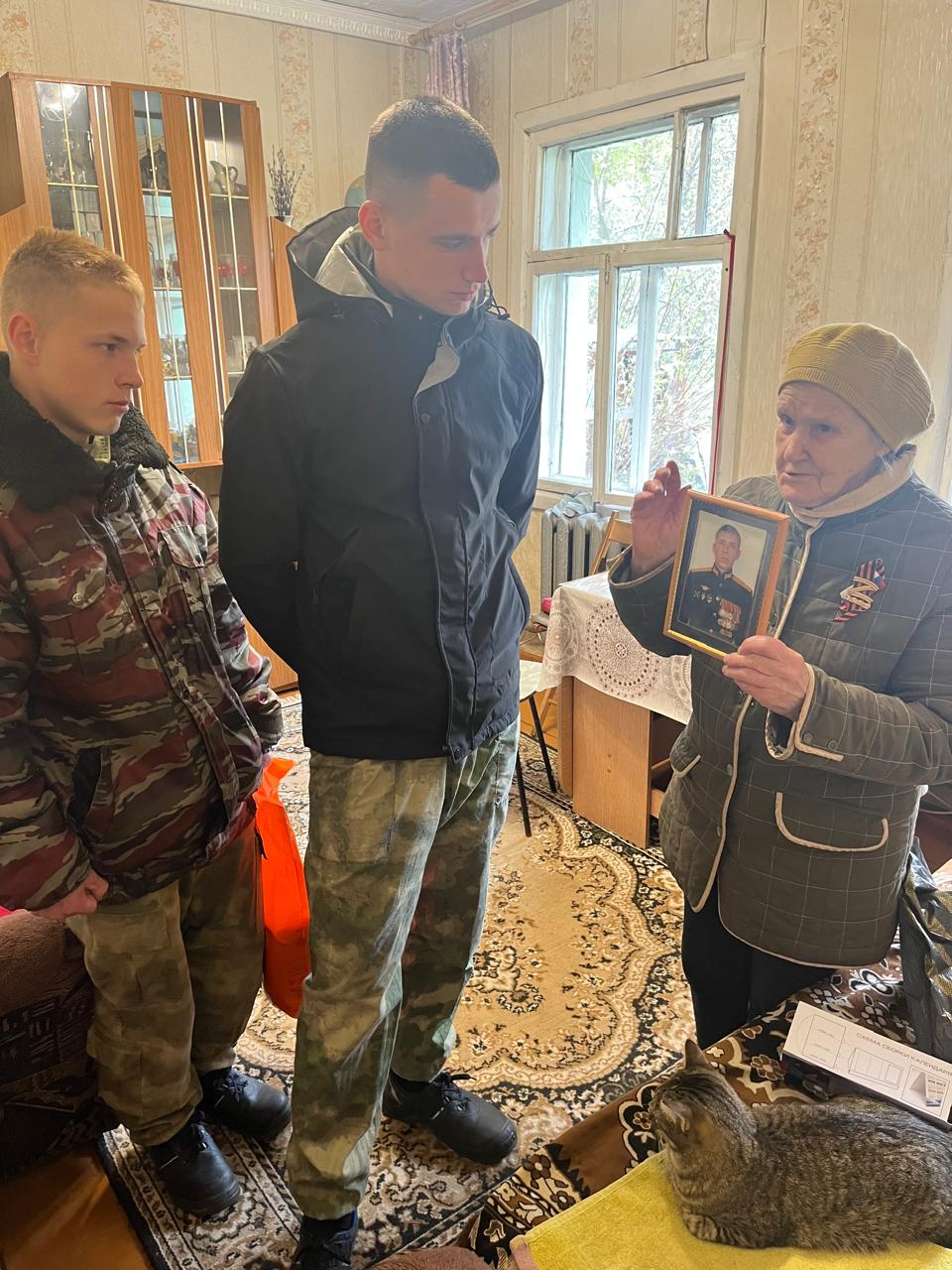 Поздравление ветеранов